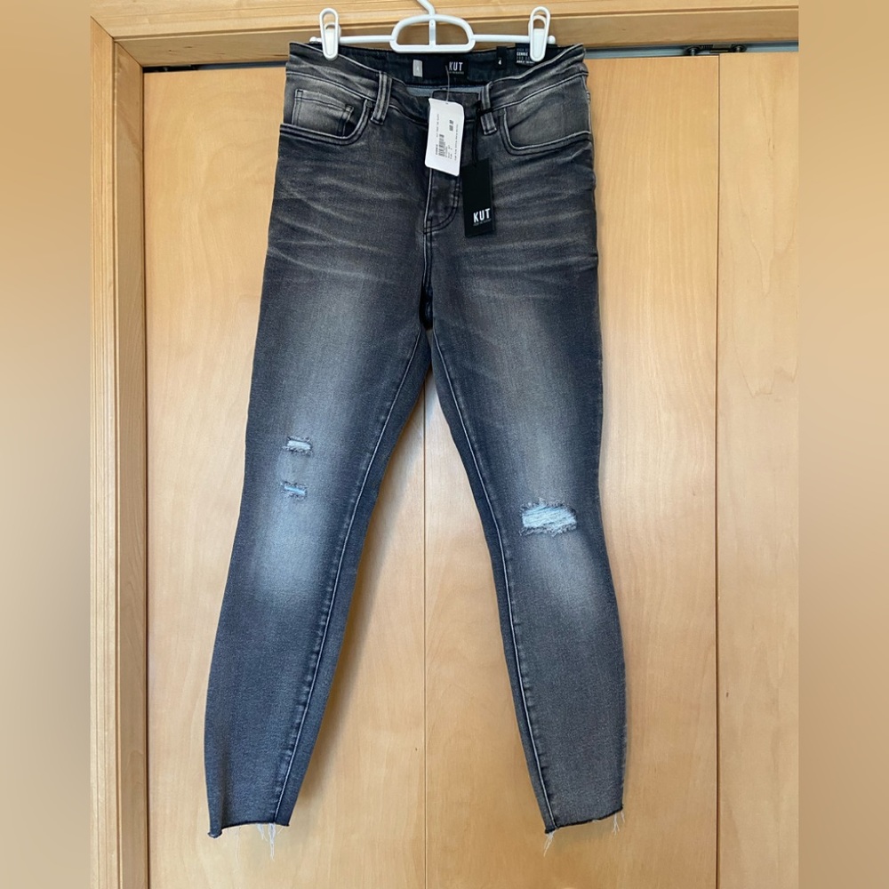 KUT high-rise Connie Fab Ab jeans Size 4